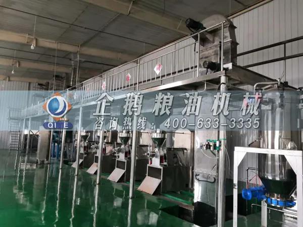 棉籽油精煉加工設(shè)備，企鵝機械提高油料綜合利用率(圖2)