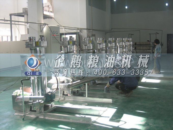 芝麻油壓榨處理設備，企鵝牌液壓榨油機勇于創(chuàng)新生產(chǎn)效率高(圖5)